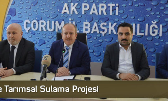 Her İlçeye Tarımsal Sulama Projesi