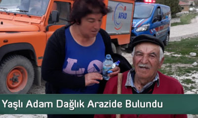 Kaybolan Yaşlı Adam Dağlık Arazide Bulundu