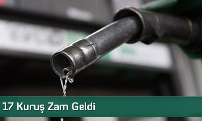 Motorine 17 Kuruş Zam Geldi