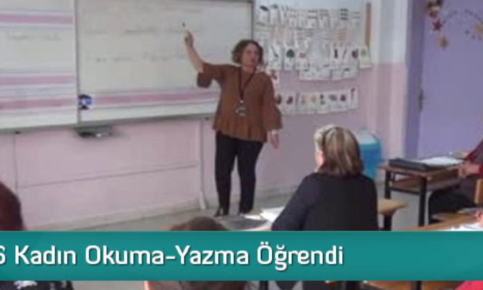 2 Bin 926 Kadın Okuma-Yazma Öğrendi