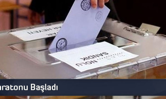 Seçim Maratonu Başladı