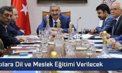  Sığınmacılara Dil ve Meslek Eğitimi Verilecek