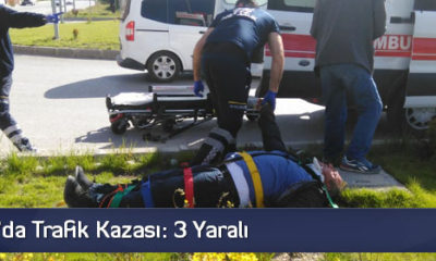 Sungurlu’da Trafik Kazası: 3 Yaralı