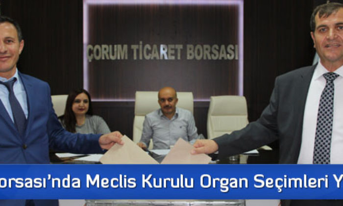 Ticaret Borsası’nda Seçim Heyecanı