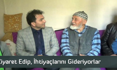 Yaşlıları Ziyaret Edip, İhtiyaçlarını Gideriyorlar