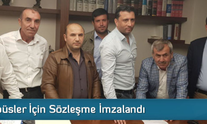Yeni Otobüsler İçin Sözleşme İmzalandı