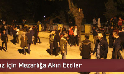 Gizemli Kız İçin Mezarlığa Akın Ettiler