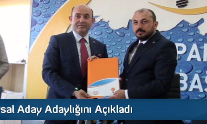 Harun Uysal Aday Adaylığını Açıkladı