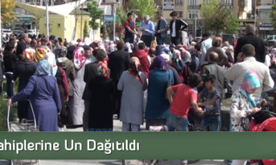 İhtiyaç Sahiplerine Un Dağıtıldı