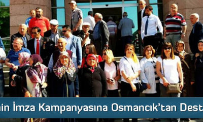 İyi Parti’nin İmza Kampanyasına Osmancık’tan Destek
