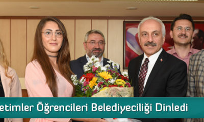 Yerel Yönetimler Öğrencileri Belediyeciliği Dinledi