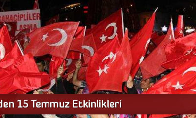 Belediye’den 15 Temmuz Etkinlikleri