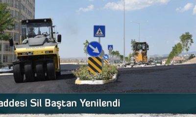 Çamlık Caddesi Sil Baştan Yenilendi