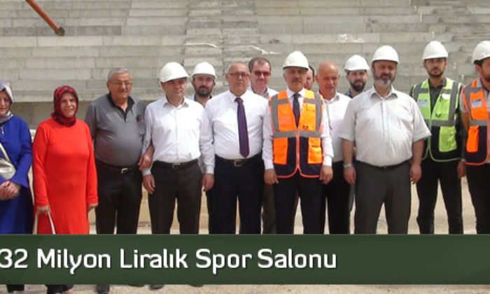 Çorum’a 32 Milyon Liralık Spor Salonu