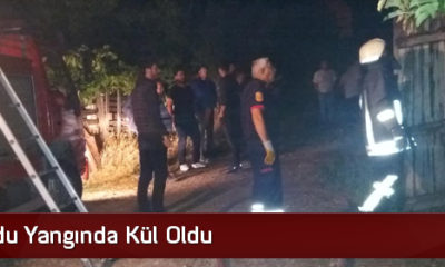 Gecekondu Alev Alev Yandı