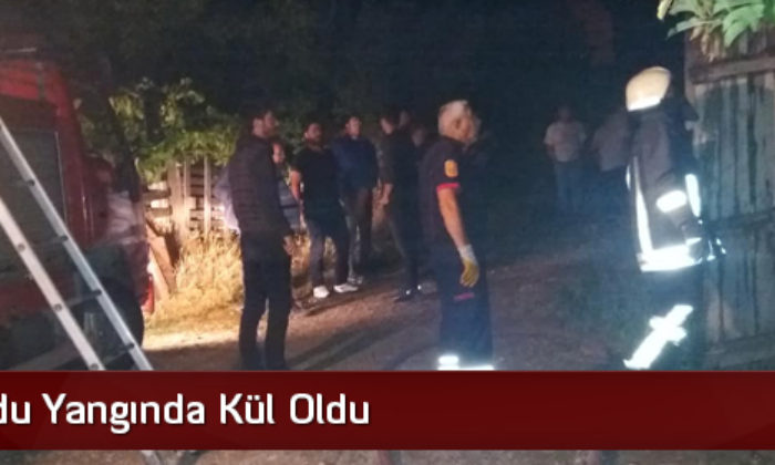 Gecekondu Alev Alev Yandı