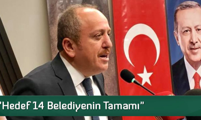 Karadağ “Hedef 14 Belediyenin Tamamı”