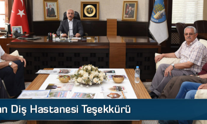 Muhtardan Diş Hastanesi Teşekkürü