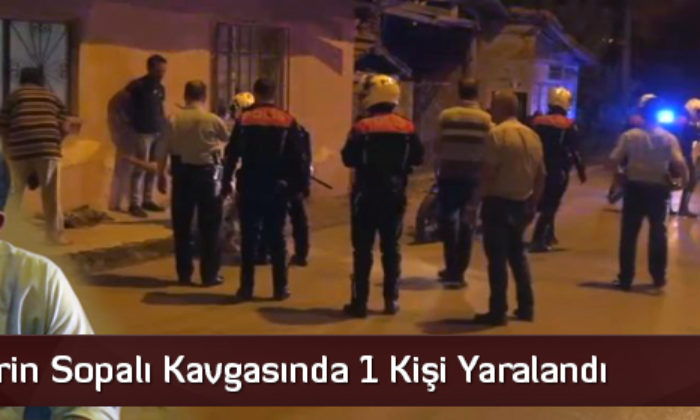 Mültecilerin Sopalı Kavgasında 1 Kişi Yaralandı