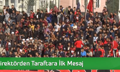 Teknik Direktörden Taraftara İlk Mesaj