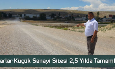  ‘Zanaatkarlar Küçük Sanayi Sitesi 2,5 Yılda Tamamlanacak’