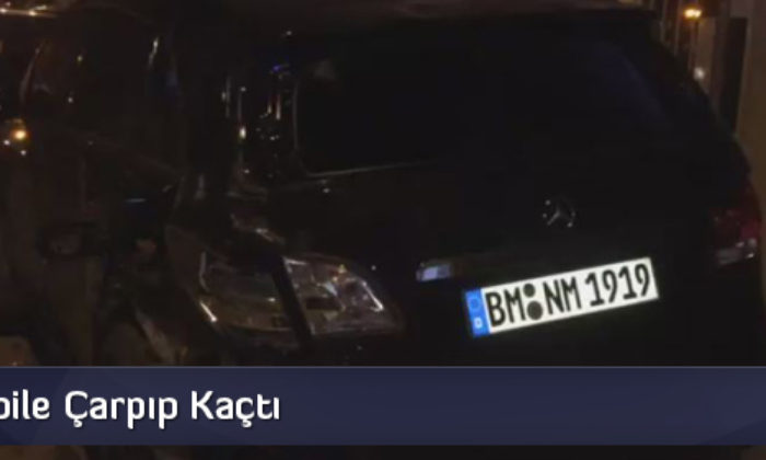 4 Otomobile Çarpıp Kaçtı