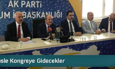 60 Otobüsle Kongreye Gidecekler