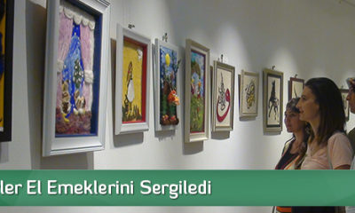 Kursiyerler El Emeklerini Sergiledi