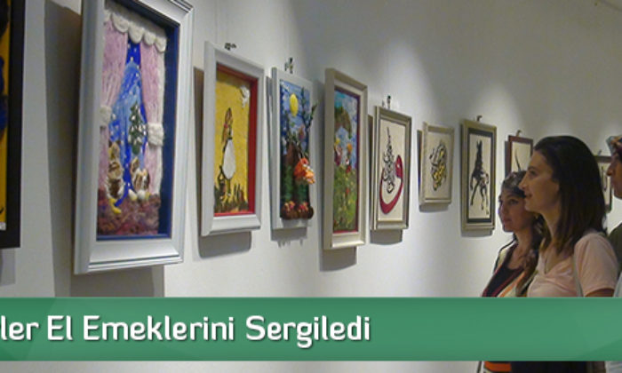 Kursiyerler El Emeklerini Sergiledi