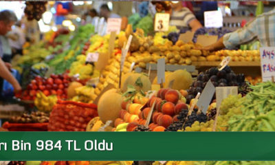 Açlık Sınırı Bin 984 TL Oldu