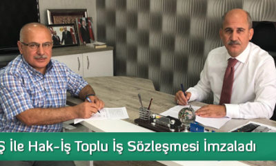 Beltaş A.Ş ile Hak-İş Toplu İş Sözleşmesi İmzaladı
