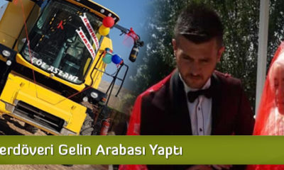 Biçerdöveri Gelin Arabası Yaptı