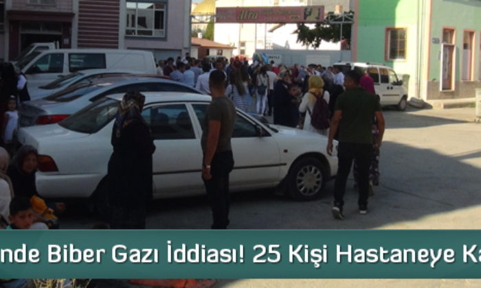 Düğünde Biber Gazı İddiası! 25 Kişi Hastaneye Kaldırıldı