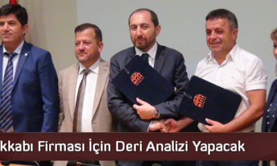 HİTÜ Ayakkabı Firması İçin Deri Analizi Yapacak