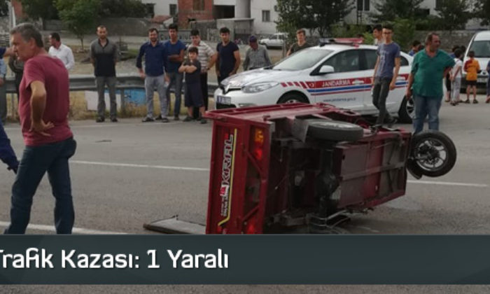 Kargı’da Trafik Kazası: 1 Yaralı