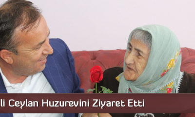 Milletvekili Ceylan’ı Duygulandıran Huzurevi Ziyareti
