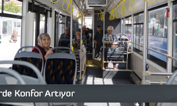 Otobüslerde Konfor Artıyor