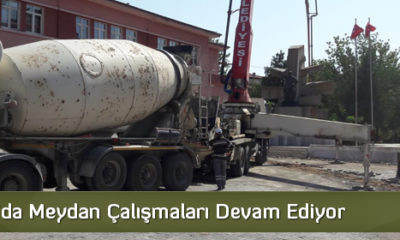 Sungurlu’da Meydan Çalışmaları Devam Ediyor
