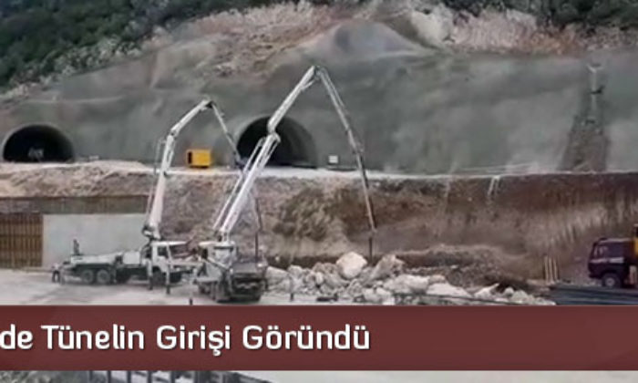 Tünelin Girişi Göründü