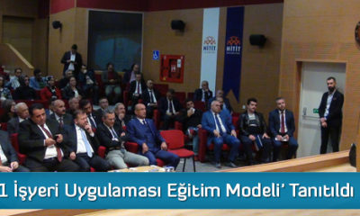 HİTÜ’de ‘3+1 İşyeri Uygulaması Eğitim Modeli’ Tanıtıldı