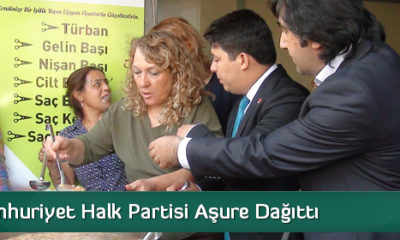 Cumhuriyet Halk Partisi Aşure Dağıttı