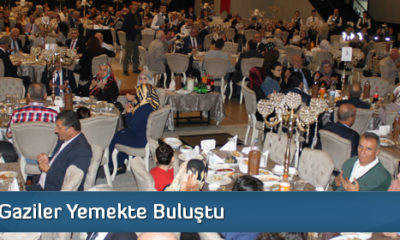 Gaziler Yemekte Buluştu