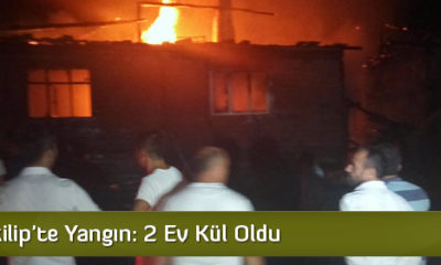 İskilip’te Yangın: 2 Ev Kül Oldu  