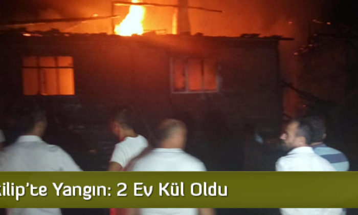 İskilip’te Yangın: 2 Ev Kül Oldu  