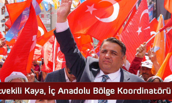 Milletvekili Kaya, İç Anadolu Bölge Koordinatörü Oldu