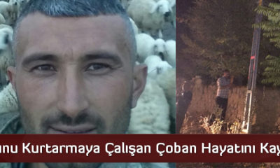 Koyunu Kurtarmaya Çalışan Çoban Hayatını Kaybetti