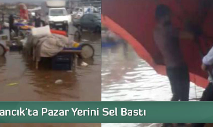 Osmancık’ta Pazar Yerini Sel Bastı