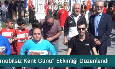 “Otomobilsiz Kent Günü” Etkinliği Düzenlendi