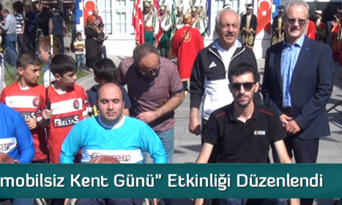 “Otomobilsiz Kent Günü” Etkinliği Düzenlendi