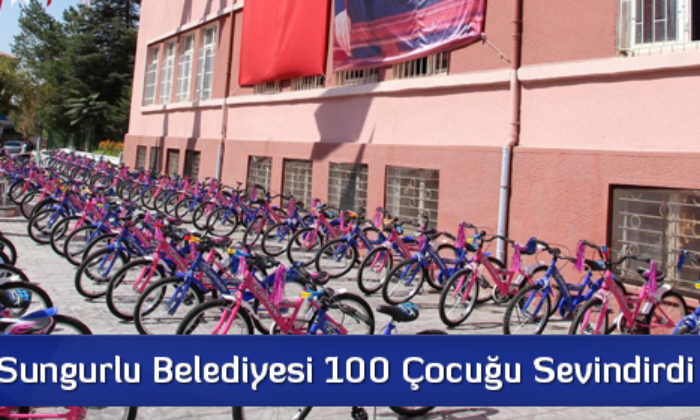 Sungurlu Belediyesi 100 Çocuğu Sevindirdi  